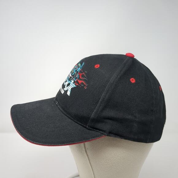 Deck X Transportation Slideback Baseball Cap Black One Size AJM International - Picture 3 of 9